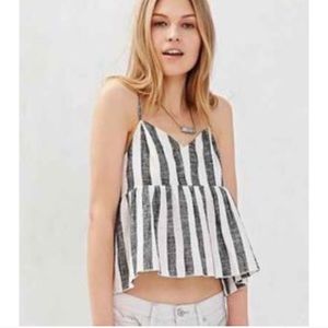 UO striped strappy cute top